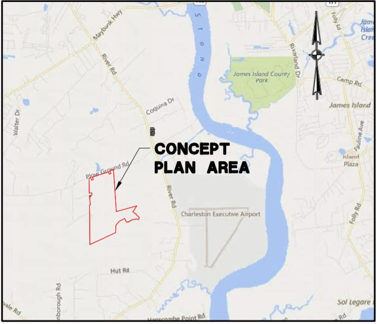 Wooddale Johns Island site map